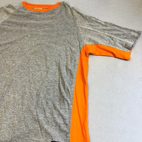 Adirondack ATC Shirt Mens XL Mountain Force Gray Orange Normcore Outdoors Rare - Picture 2 of 8